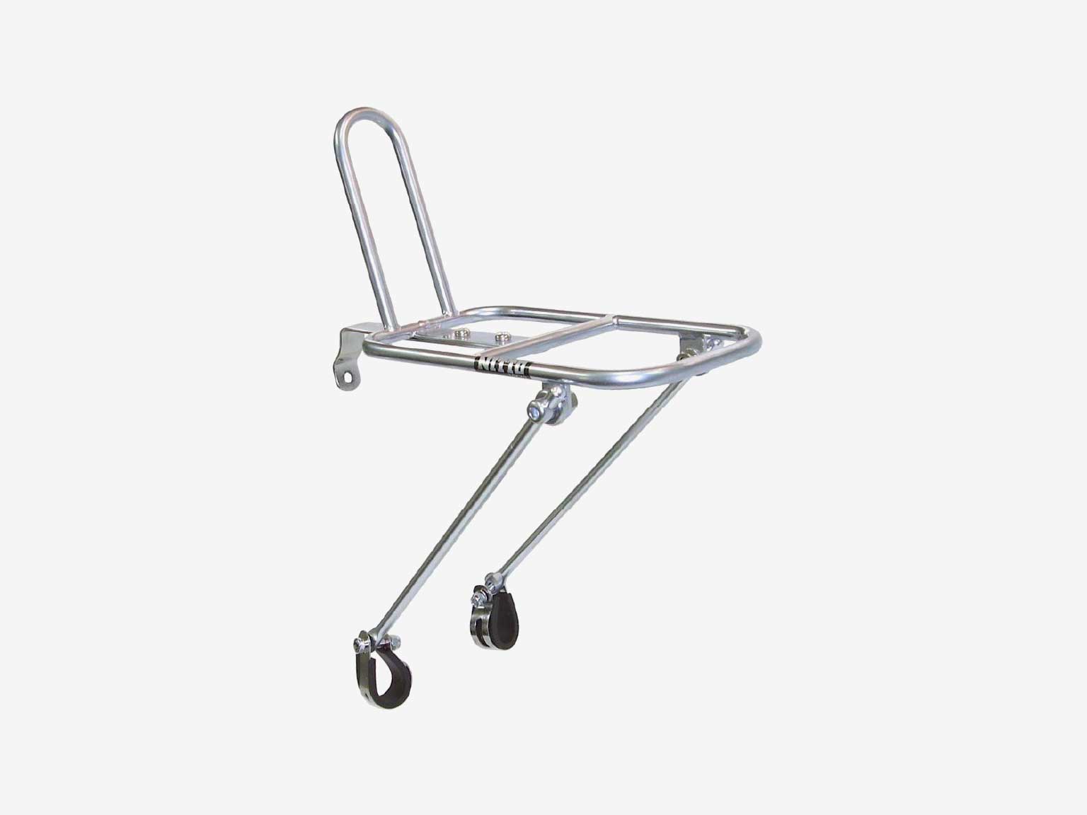 Nitto M18 Front Rack Mount Bicycle Rack Silver