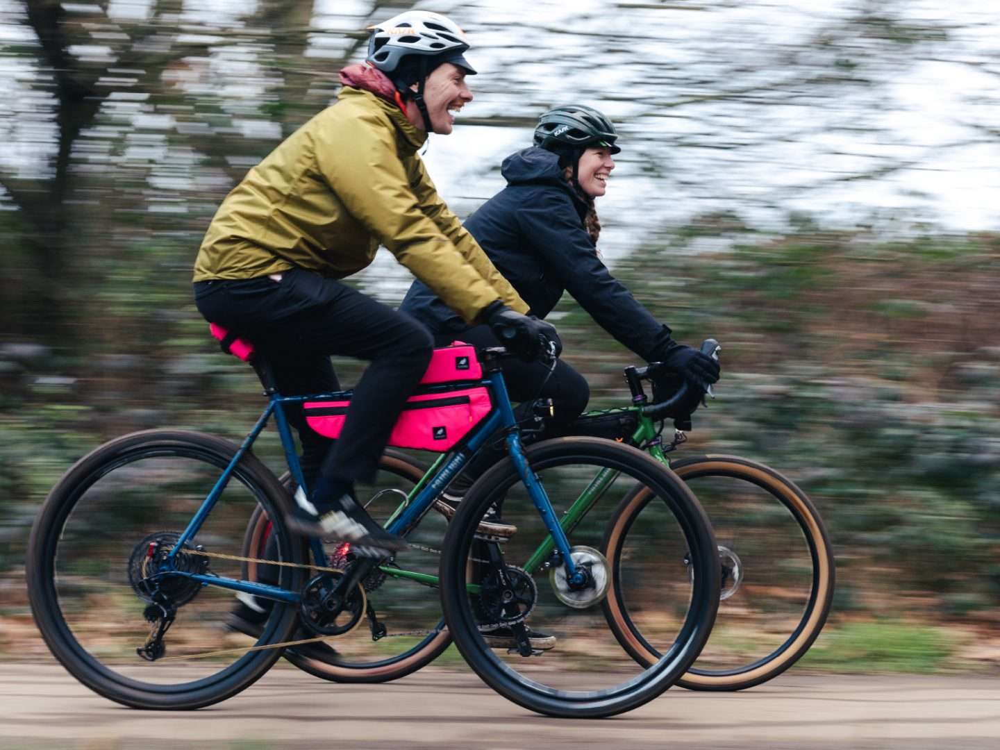 Cycling with Frame Bags