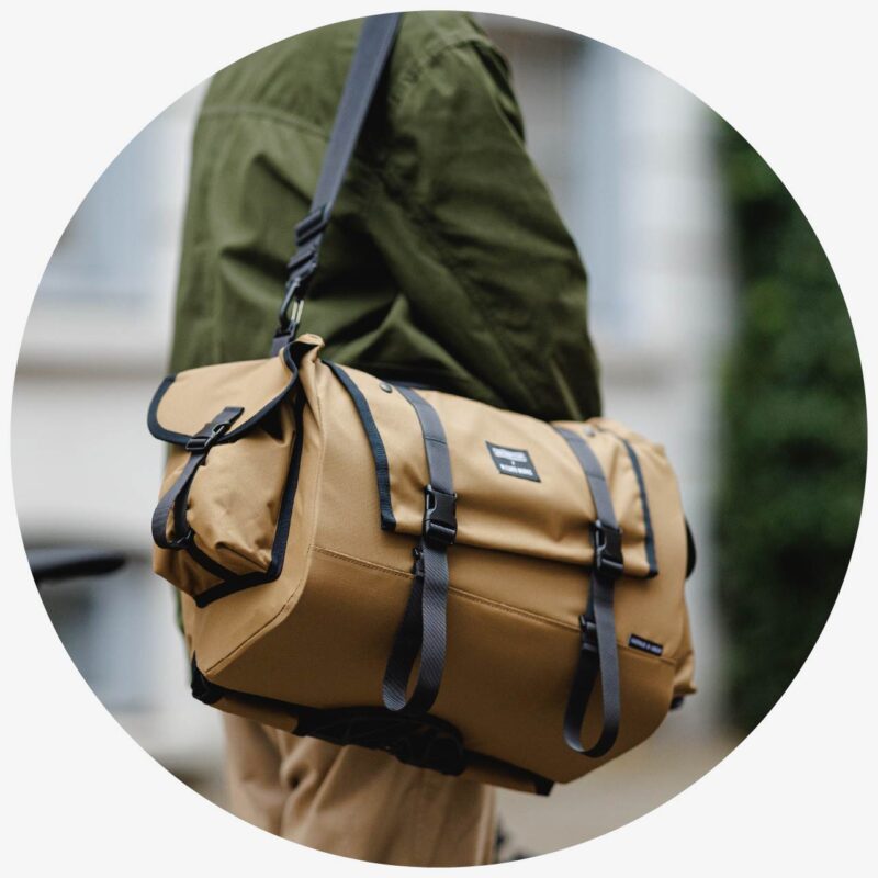 Shoulder strap included