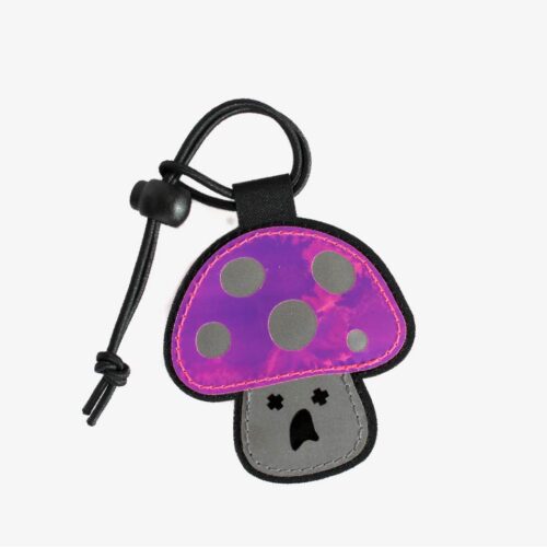 Funguy Bicycle reflector. Mushroom reflector. Mushroom bike reflector