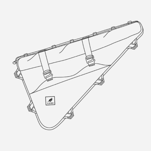 Custom Fit Roll-Top Frame Bag